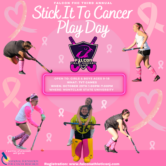 Field Hockey pink logo Poster | Zazzle